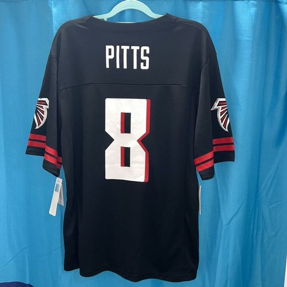 Atlanta Falcons Kyle Pitts Jersey red black white - Picture 6 of 12
